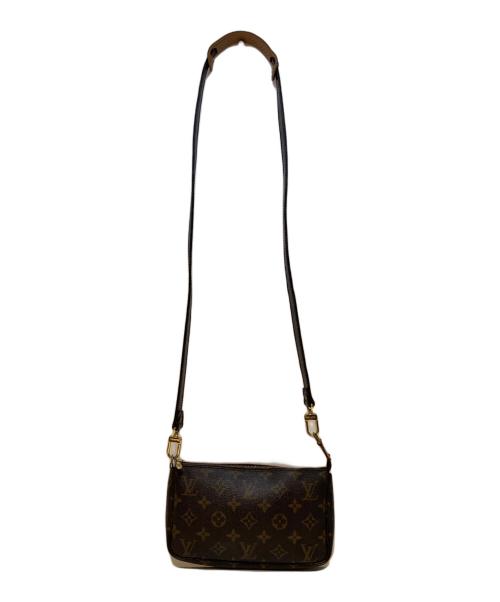 LOUIS VUITTON（ルイ ヴィトン）LOUIS VUITTON (ルイ ヴィトン) ショルダーバッグ ブラウンの古着・服飾アイテム