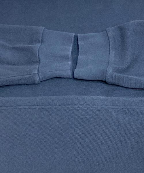 UNIVERSAL PRODUCTS.（ユニバーサルプロダクツ）UNIVERSAL PRODUCTS. (ユニバーサルプロダクツ) PIQUET L/S T-SHIRT ネイビー サイズ:Lの古着・服飾アイテム