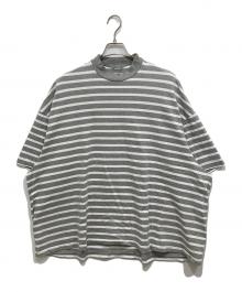 kolor/BEACON（カラービーコン）の古着「ボーダーTシャツ」｜グレー