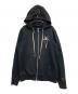 RICK OWENS（リックオウエンス）の古着「ジップパーカー」｜ブラック