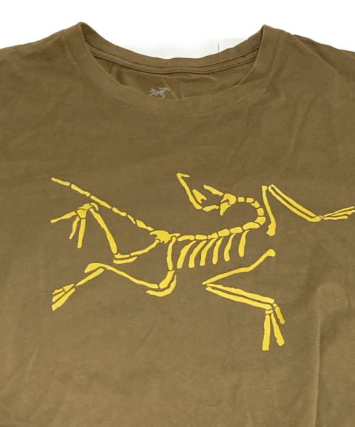 ARC'TERYX（アークテリクス）ARC'TERYX (アークテリクス) SKELETAL SS T-SHIRT カーキ サイズ:Sの古着・服飾アイテム