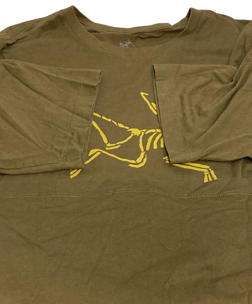 ARC'TERYX（アークテリクス）ARC'TERYX (アークテリクス) SKELETAL SS T-SHIRT カーキ サイズ:Sの古着・服飾アイテム