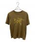 ARC'TERYX（アークテリクス）の古着「SKELETAL SS T-SHIRT」｜カーキ