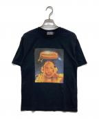 Hysteric Glamourヒステリックグラマー）の古着「プリントTシャツ」｜ブラック