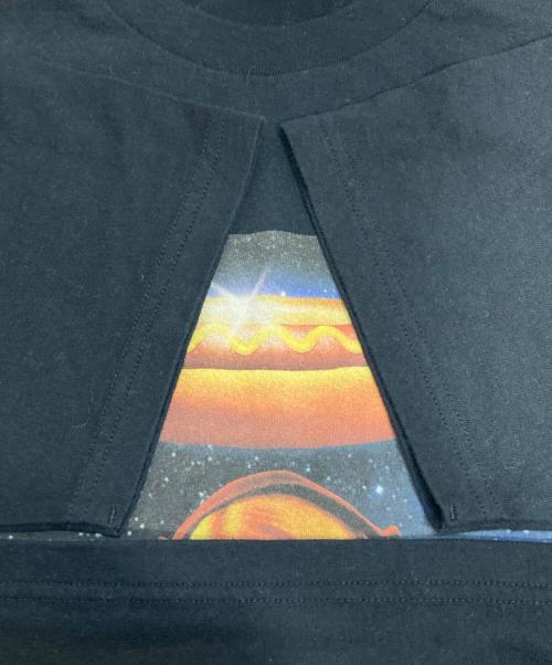 Hysteric Glamour（ヒステリックグラマー）Hysteric Glamour (ヒステリックグラマー) プリントTシャツ ブラック サイズ:Sの古着・服飾アイテム