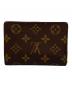 LOUIS VUITTON (ルイ ヴィトン) 2つ折り財布 ブラウン：20000円