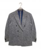 UNIVERSAL LANGUAGEユニバーサルランゲージ）の古着「ダブルブレストジャケット」｜ネイビー