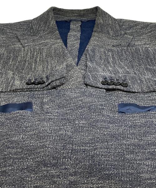 UNIVERSAL LANGUAGE（ユニバーサルランゲージ）UNIVERSAL LANGUAGE (ユニバーサルランゲージ) ダブルブレストジャケット ネイビー サイズ:Lの古着・服飾アイテム