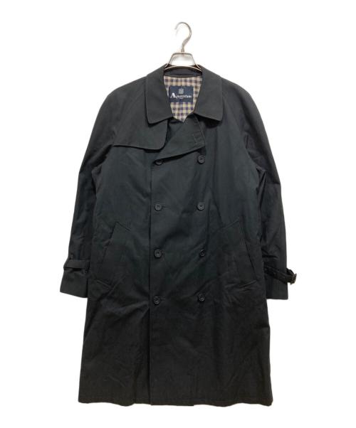 Aquascutum（アクアスキュータム）Aquascutum (アクアスキュータム) トレンチコート ネイビー サイズ:表記なしの古着・服飾アイテム