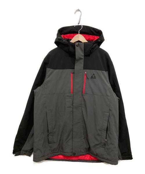 GERRY（ジェリー）GERRY (ジェリー) 中綿マウンテンパーカー グレー×ブラック サイズ:表記なしの古着・服飾アイテム