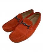 TOD'Sトッズ）の古着「ドライビングシューズ」｜オレンジ
