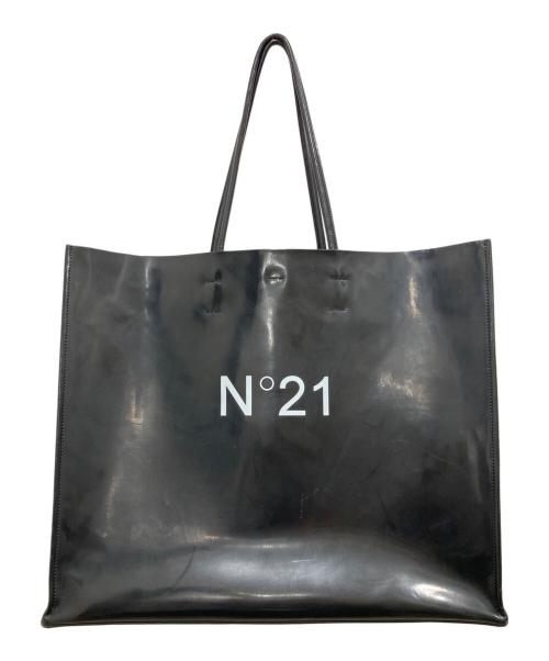 N°21（ヌメロヴェントゥーノ）N°21 (ヌメロヴェントゥーロ) トートバッグ ブラックの古着・服飾アイテム