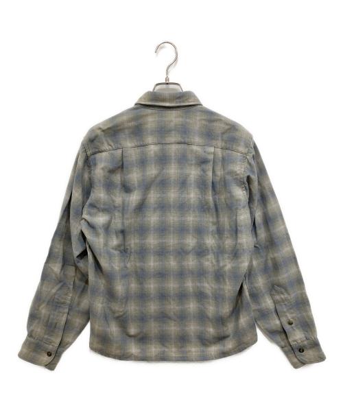 PENDLETON（ペンドルトン）PENDLETON (ペンドルトン) 50’Sオンブレシャツ スカイブルー サイズ:15の古着・服飾アイテム
