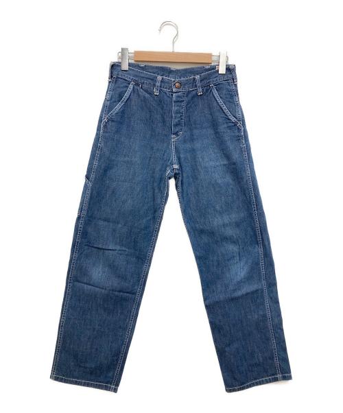 BEAMS BOY（ビームスボーイ）BEAMS BOY (ビームスボーイ) シンチバック ペインターデニム インディゴ サイズ:Sの古着・服飾アイテム