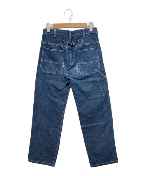 BEAMS BOY（ビームスボーイ）BEAMS BOY (ビームスボーイ) シンチバック ペインターデニム インディゴ サイズ:Sの古着・服飾アイテム