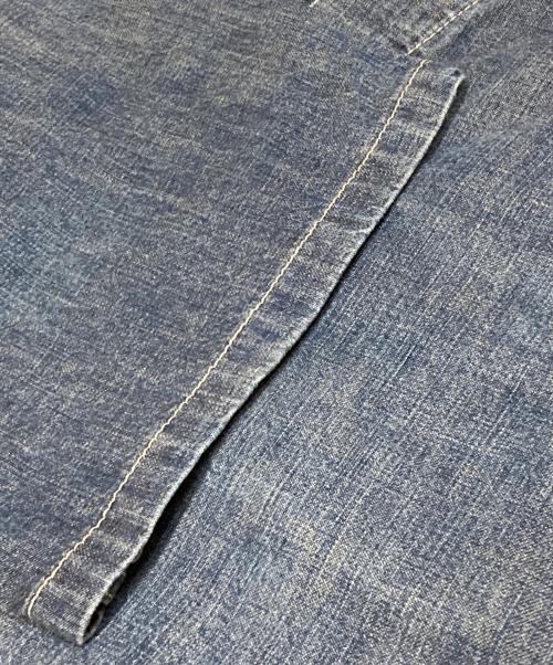 BEAMS BOY（ビームスボーイ）BEAMS BOY (ビームスボーイ) シンチバック ペインターデニム インディゴ サイズ:Sの古着・服飾アイテム