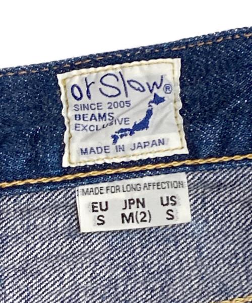orSlow（オアスロウ）orSlow (オアスロウ) BEAMS BOY (ビームスボーイ) Monroe Pants Special インディゴ サイズ:Mの古着・服飾アイテム