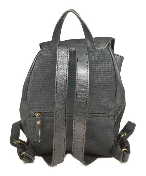 DAKOTA（ダコタ）DAKOTA (ダコタ) レザーリュック ブラックの古着・服飾アイテム