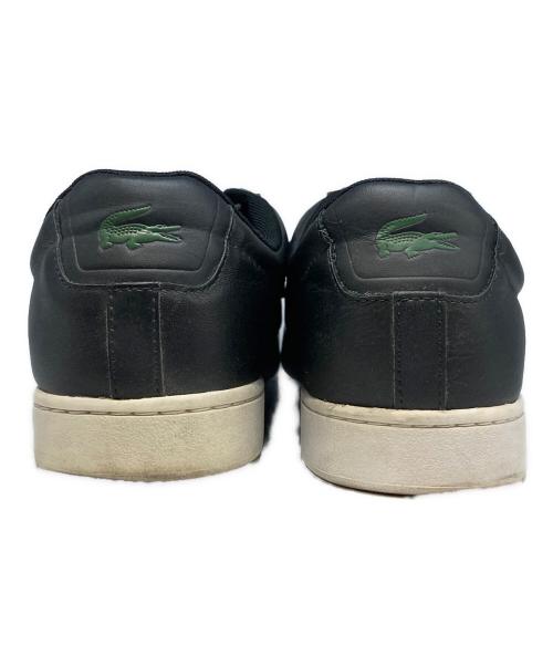 LACOSTE（ラコステ）LACOSTE (ラコステ) ローカットスニーカー ブラック サイズ:27.5cmの古着・服飾アイテム