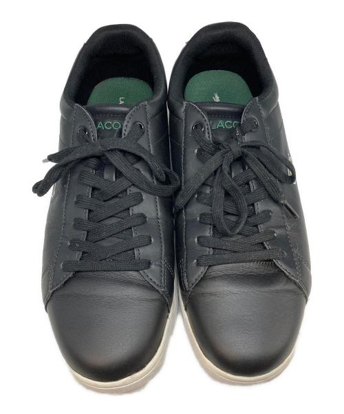 LACOSTE（ラコステ）LACOSTE (ラコステ) ローカットスニーカー ブラック サイズ:27.5cmの古着・服飾アイテム