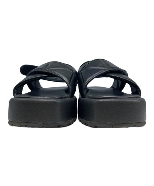 STACCATO（スタッカート）STACCATO (スタッカート) ラップサンダル ブラック サイズ:24cmの古着・服飾アイテム