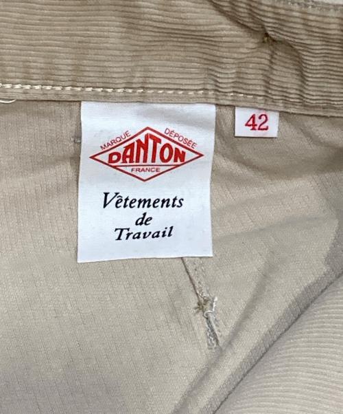 DANTON（ダントン）DANTON (ダントン) コーデュロイパンツ ベージュ サイズ:XLの古着・服飾アイテム