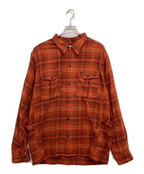 SASSAFRAS（ササフラス）SASSAFRAS (ササフラス) チェックネルシャツ レッド サイズ:XLの古着・服飾アイテム