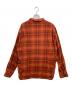 SASSAFRAS (ササフラス) チェックネルシャツ レッド サイズ:XL：5000円