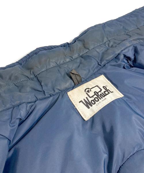 WOOLRICH（ウールリッチ）WOOLRICH (ウールリッチ) 70'sヨーク切替ダウンベスト ネイビー×ベージュ サイズ:表記なしの古着・服飾アイテム