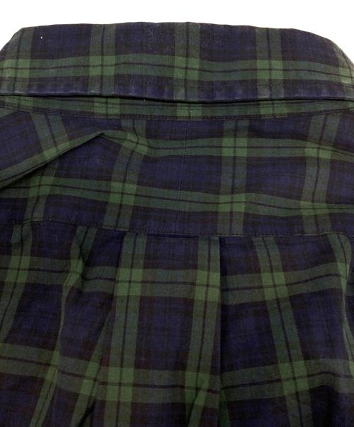 POLO RALPH LAUREN（ポロ・ラルフローレン）POLO RALPH LAUREN (ポロ・ラルフローレン) チェックBDシャツ グリーン×ネイビー サイズ:Mの古着・服飾アイテム