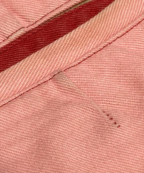 COMME des GARCONS SHIRT（コムデギャルソンシャツ）COMME des GARCONS SHIRT (コムデギャルソンシャツ) パッチワークハーフパンツ レッド サイズ:Mの古着・服飾アイテム