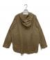 HTS (エイチティーエス) 60s COTTON POPLIN OVERDYE HOODED PULLOVER SHIRT カーキ サイズ:L：8000円