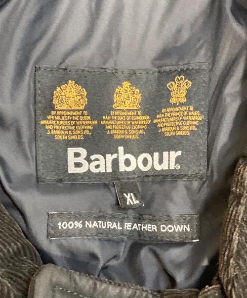 Barbour（バブアー）Barbour (バブアー) オイルドダウンジャケット ブラック サイズ:XLの古着・服飾アイテム