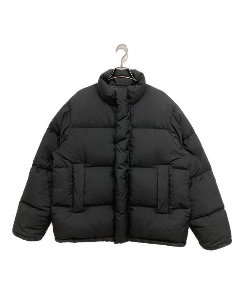 Gymphlex（ジムフレックス）Gymphlex (ジムフレックス) ホワイトグースダウン スタンドカラージャケット ブラック サイズ:Mの古着・服飾アイテム