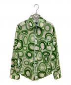 D&Gディーアンドジー）の古着「総柄シャツ」｜グリーン