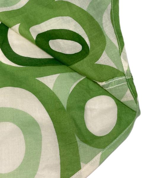 D&G（ディーアンドジー）D&G (ディーアンドジー) 総柄シャツ グリーン サイズ:46(M相当)の古着・服飾アイテム