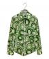 D&G（ディーアンドジー）の古着「総柄シャツ」｜グリーン