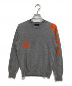 PEARLY GATESパーリーゲイツ）の古着「カシミヤニット」｜グレー