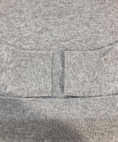 PEARLY GATES（パーリーゲイツ）PEARLY GATES (パーリーゲイツ) カシミヤニット グレー 未使用品の古着・服飾アイテム