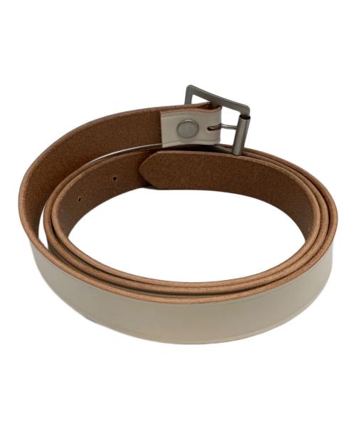 MHL（エムエイチエル）MHL (エムエイチエル) ベルト ホワイトの古着・服飾アイテム