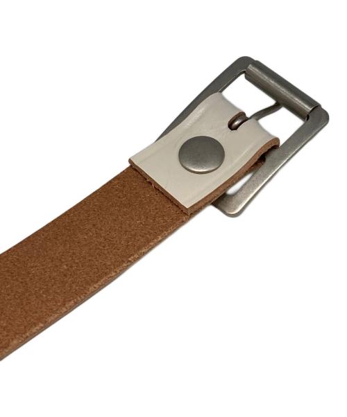 MHL（エムエイチエル）MHL (エムエイチエル) ベルト ホワイトの古着・服飾アイテム