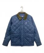 Patagoniaパタゴニア）の古着「Diamond Quilted Jacket」｜ネイビー
