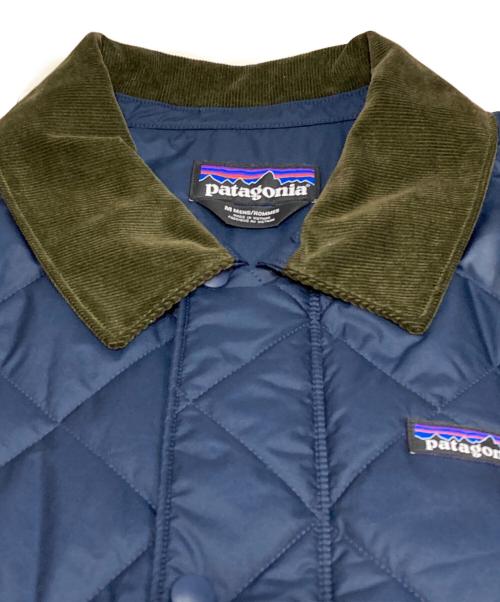 Patagonia（パタゴニア）Patagonia (パタゴニア) Diamond Quilted Jacket ネイビー サイズ:Mの古着・服飾アイテム