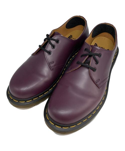 Dr.Martens（ドクターマーチン）Dr.Martens (ドクターマーチン) 3ホールシューズ パープル サイズ:24.5cmの古着・服飾アイテム