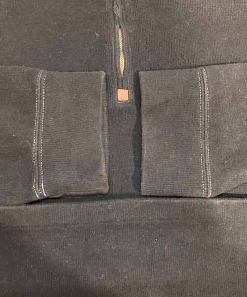 POLO RALPH LAUREN（ポロ・ラルフローレン）POLO RALPH LAUREN (ポロ・ラルフローレン) ハーフジップスウェット ブラック サイズ:XLの古着・服飾アイテム