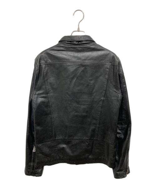 Shama（シャマ）Shama (シャマ) レザーライダースジャケット ブラック サイズ:42の古着・服飾アイテム