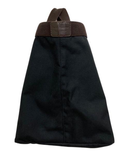 Herve Chapelier（エルベシャプリエ）Herve Chapelier (エルベシャプリエ) コーデュラ 舟形ハンドバッグ（L） ノワール×モカの古着・服飾アイテム