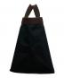 Herve Chapelier (エルベシャプリエ) コーデュラ 舟形ハンドバッグ（L） ノワール×モカ：17000円