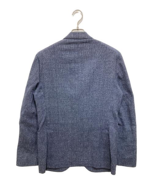 LARDINI（ラルディーニ）LARDINI (ラルディーニ) リネン混3Bジャケット インディゴ サイズ:48 (L)の古着・服飾アイテム