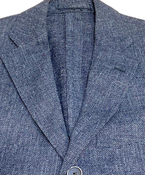 LARDINI（ラルディーニ）LARDINI (ラルディーニ) リネン混3Bジャケット インディゴ サイズ:48 (L)の古着・服飾アイテム